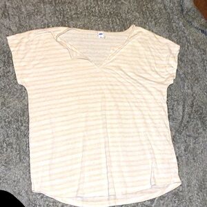 Must Bundle For $3 deal! Cute Old Navy womens Large striped top